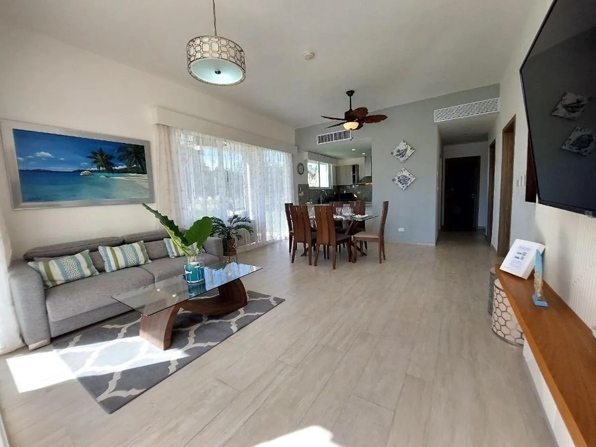 Amazing Pool And Golf View 2Bdr In Hard Rock H. Apartment Punta Cana